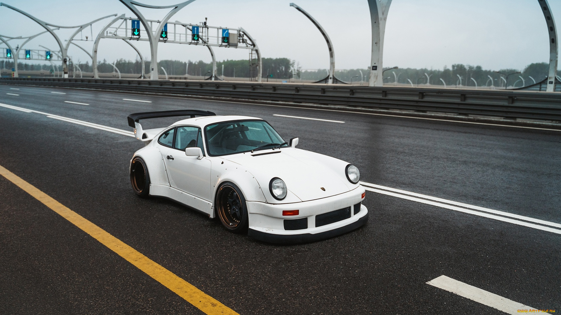 , porsche, 930, rwb